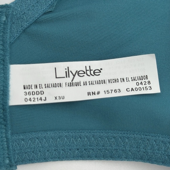 NWT The Lily Fit Bra – Teal, Size 36DDD - Picture 8 of 8